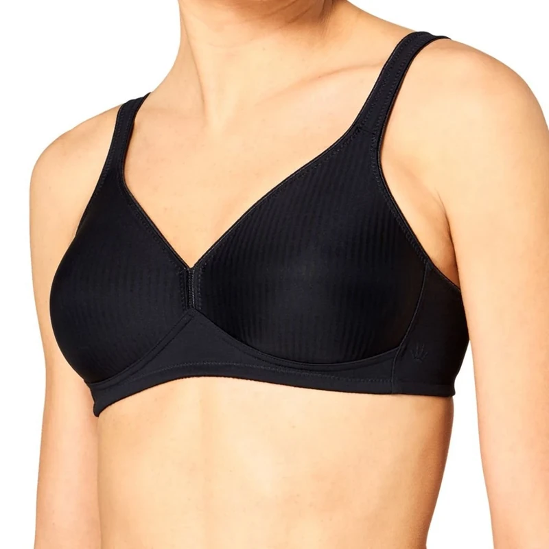 Triumph Women's Modern Soft+cotton N Wireless Bra, Black (Black 0004), 42B (Manufacturer size: 95)