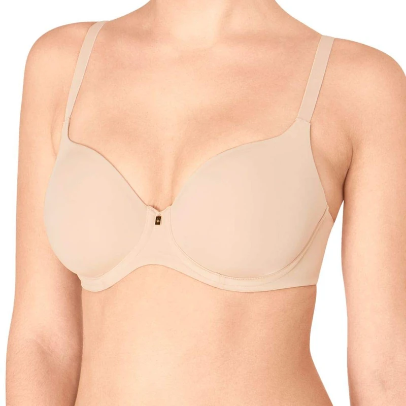 Triumph Women's Body Make-up Essentials Wp Full Coverage Bra, Beige (Nude 00Nz), 34D (Manufacturer size: 75)