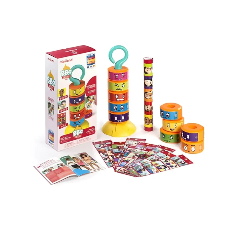 Miniland Bbq Emotions Fun Game, Multi-Colour