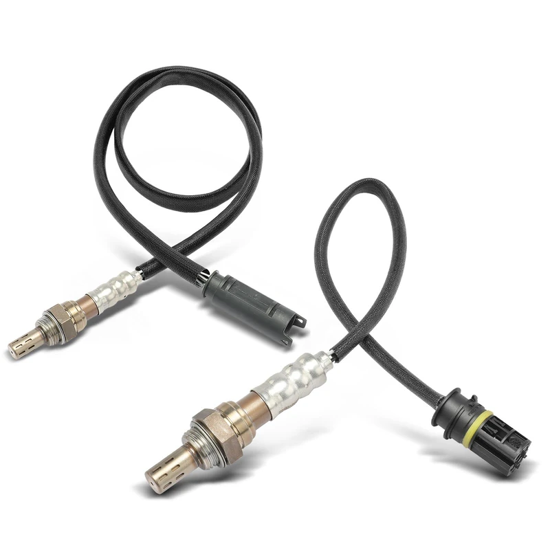 2x Lambda Sensor according to Cat and Upstream Cat Compatible with E36 E38 E39 E46 E53 E60 E61 E65 E66 E67 E83 E85 LM_ 1998-2006