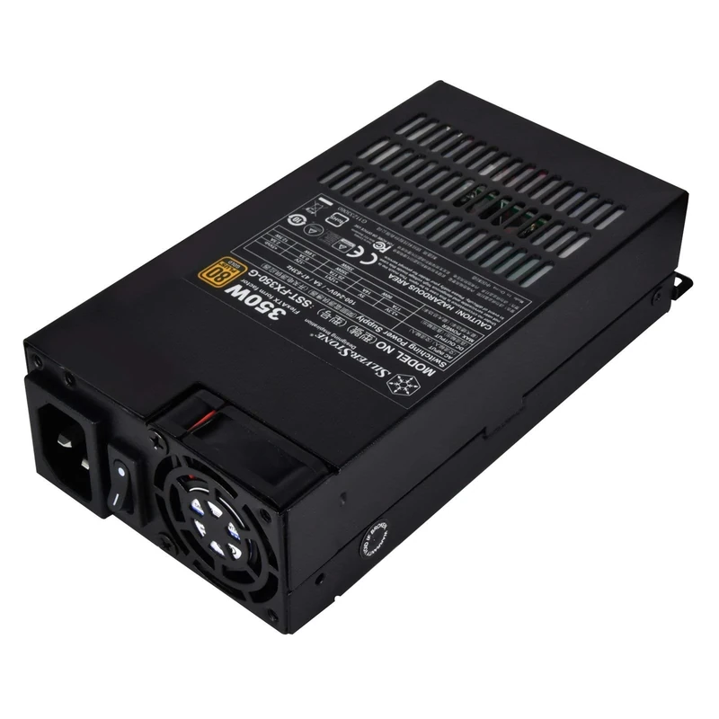 SilverStone SST-FX350-G - Flex Series, 350W, 80 Plus Gold PC Power Supply, Low Noise 40mm fan