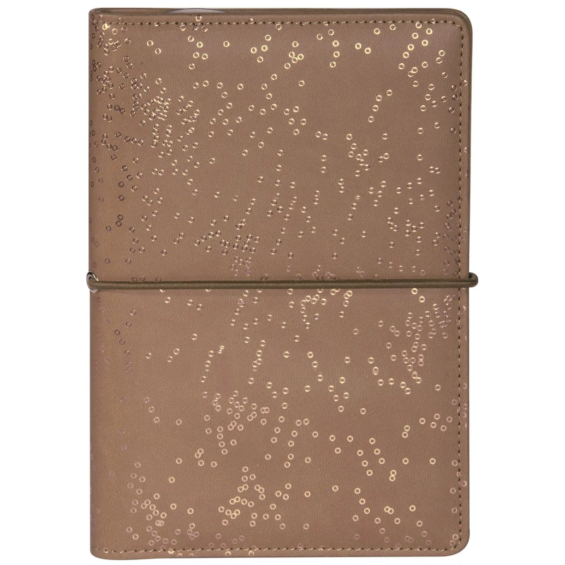 Exacompta 74626e Exatime 17 Light SAD Méline Soft Cover Diary September - 2019 to December - 2020, 14 x 19 cm, brown - Image 1