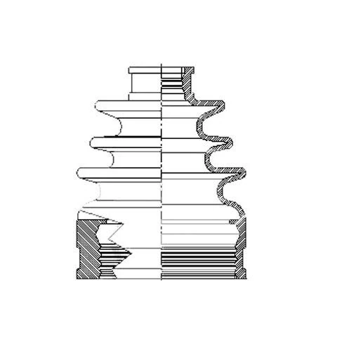 Borg & Beck BCB6324 Cv Joint Boot Kit To Fit Nissan Qashqai