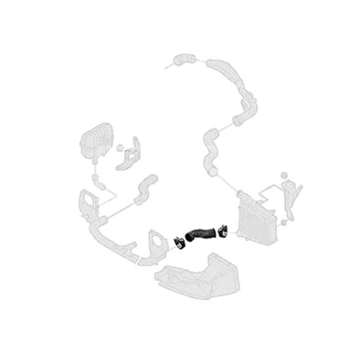 Borg & Beck BTH1122 Turbo Hose To Fit VAG A4 1 9D 2 0D 01-05 AVB+