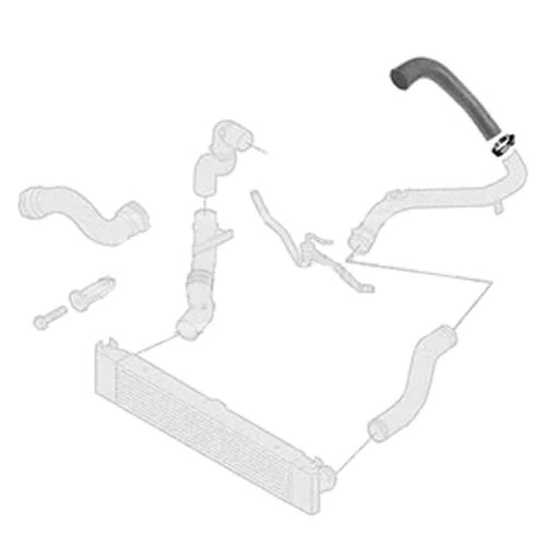 Borg & Beck BTH1025 Turbo Hose To Fit Fiat Ducato III 3 0 JTD 06-