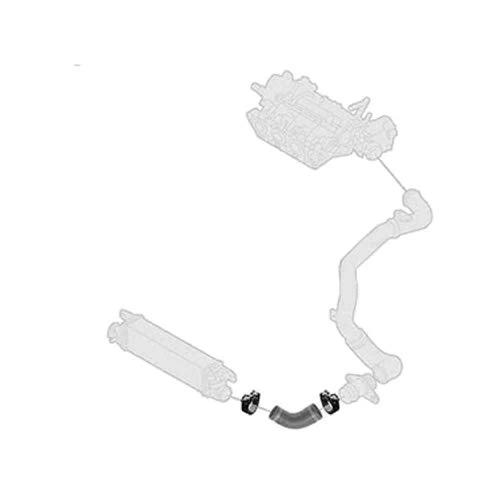 Borg & Beck BTH1222 Turbo Hose To Fit Alfa Romeo Giulietta 1 4 2010-