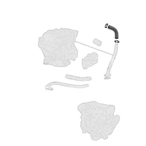 Turbo Hose Fits: GM 1.8-2.016V X18XE X20XEV 89-