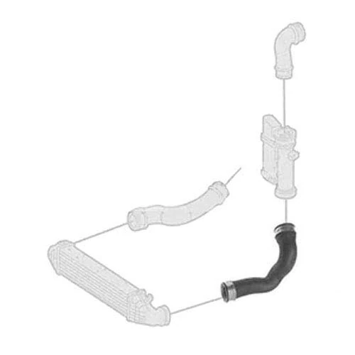 Borg & Beck BTH1331 Turbo Hose To Fit Merc 211 E200 Komp 1 8 02-09
