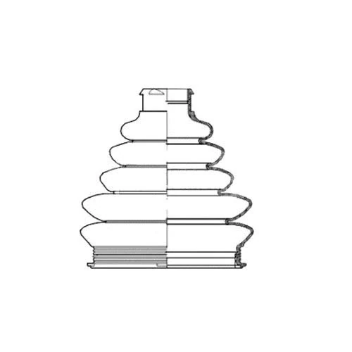 Borg & Beck BCB6071 Cv Joint Boot Kit To Fit Citroen Fiat Peugeot