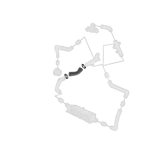 Borg & Beck BTH1169 Turbo Hose To Fit VAG Polo Caddy 1 9D 94-00