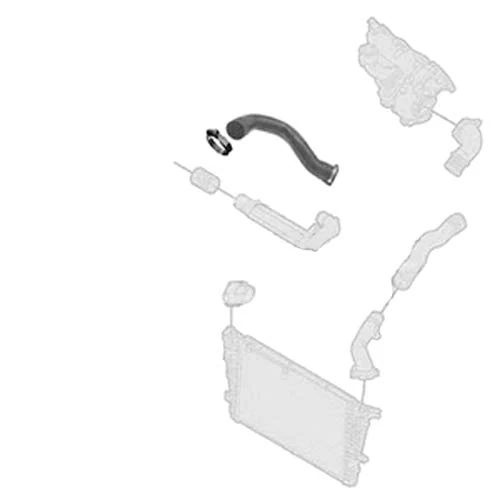 Borg & Beck BTH1391 Turbo Hose To Fit GM Astra 1 9D 16V 06-