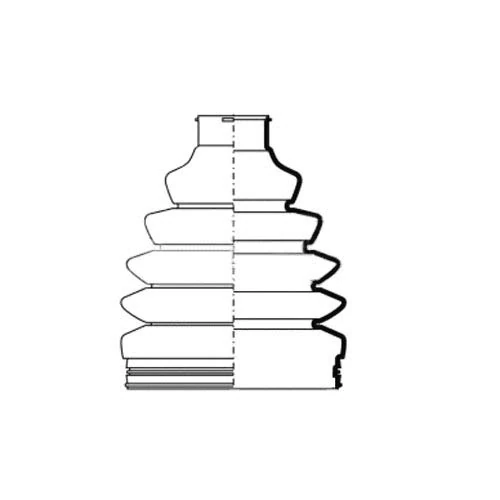 Borg & Beck BCB6080 Cv Joint Boot Kit To Fit Jeep Grand Cherokee