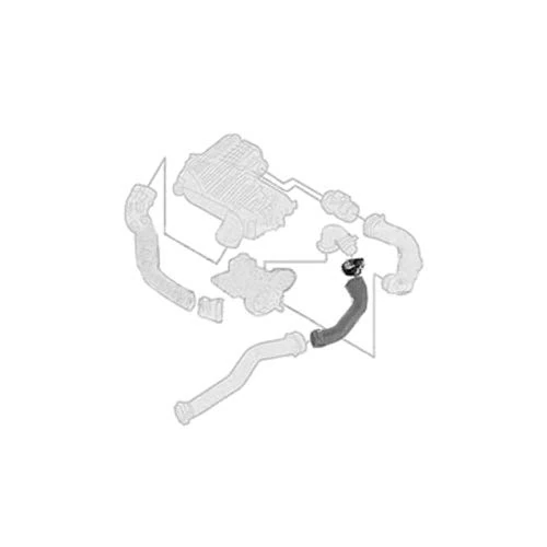 Borg & Beck BTH1276 Turbo Hose To Fit Dacia Sandero 1 5 DCi 08- - Image 1