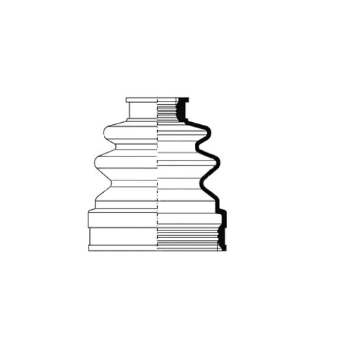 Borg & Beck BCB2382 Cv Joint Boot Kit To Fit Honda CRV - Rear Axle Outer