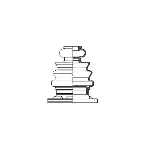 Borg & Beck BCB6185 Cv Joint Boot Kit To Fit VAG A4