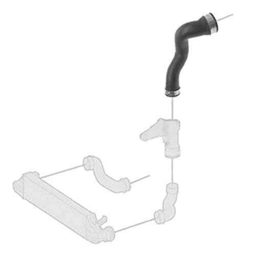 Borg & Beck BTH1329 Turbo Hose To Fit Merc 203 200 220 270 CDI 00-07