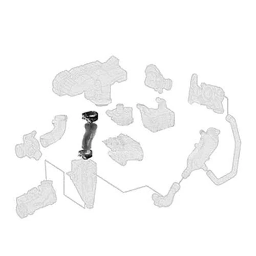 Borg & Beck BTH1350 Turbo Hose To Fit Mercedes Sprinter Vito OM646