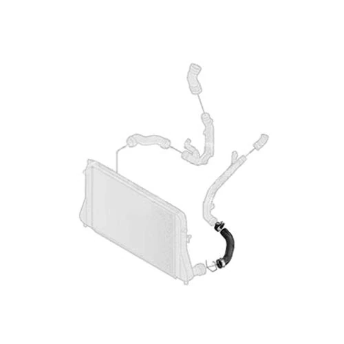 Borg & Beck BTH1133 Turbo Hose To Fit VAG Tiguan 2 0D 08- CBAA CRAB