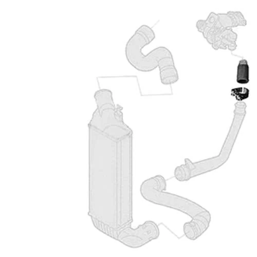 Borg & Beck BTH1058 Turbo Hose To Fit Fiat Scudo III 2 0 JTD