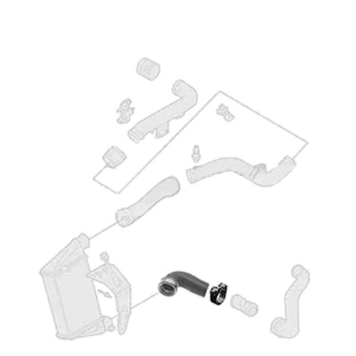 Borg & Beck BTH1068 Turbo Hose To Fit VAG Passat 1 9D 1 8T 03-07