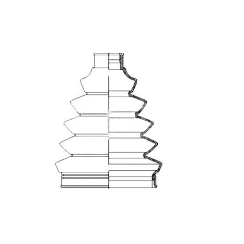 Borg & Beck BCB6067 Cv Joint Boot Kit To Fit Citroen C2 Fiat Panda