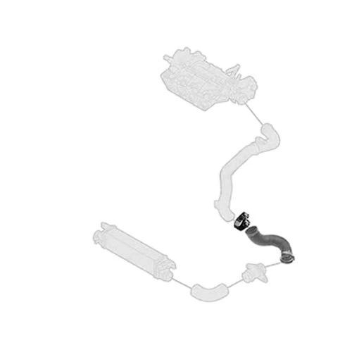 Borg & Beck BTH1219 Turbo Hose To Fit Alfa Romeo Giulietta 1 8T 2010