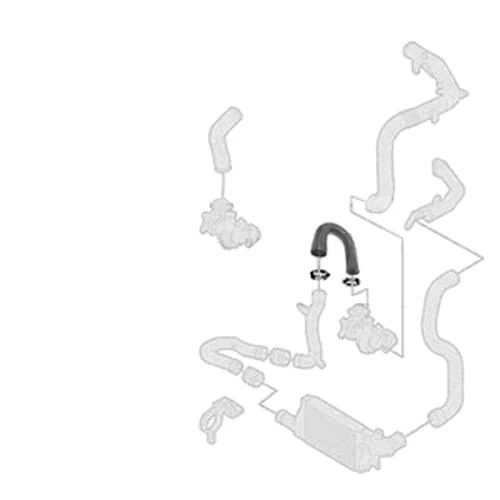 Borg & Beck BTH1381 Turbo Hose To Fit GM Corsa 1 7D 00-06