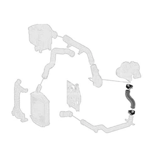 Borg & Beck BTH1322 Turbo Hose To Fit Mercedes Vito CDi 95-03