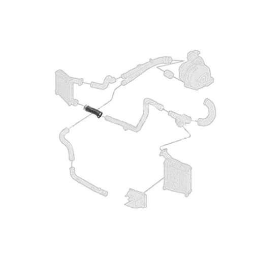 Borg & Beck BTH1170 Turbo Hose To Fit VAG Touareg Q7 3 0d 03-