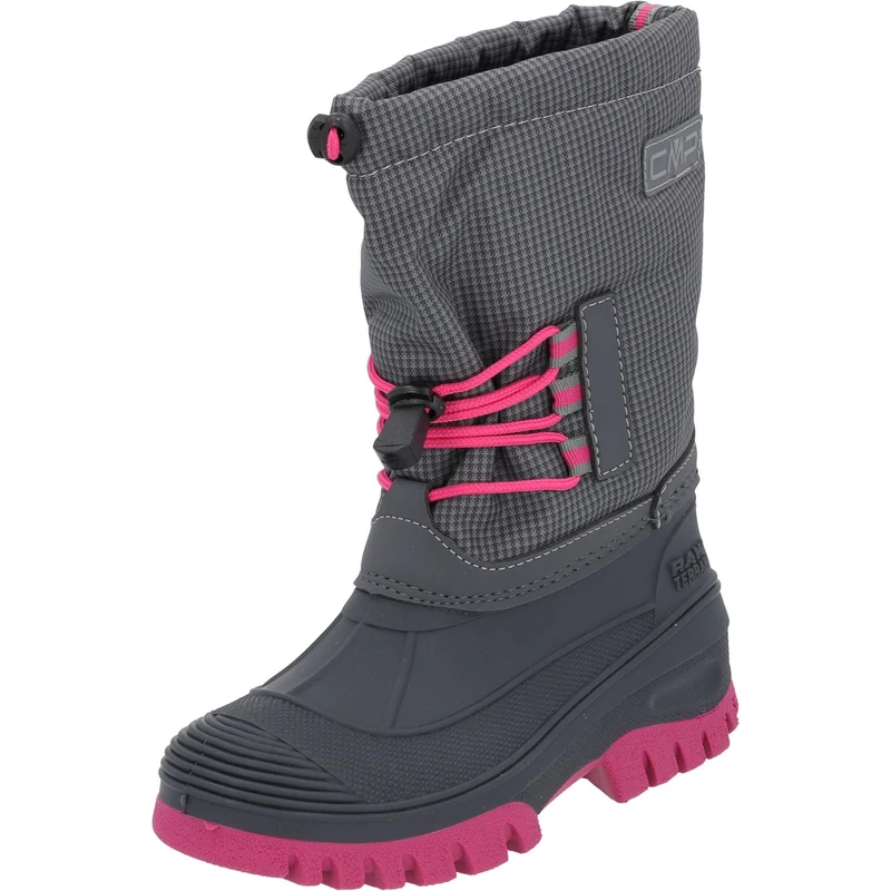 CMP Kids Ahto Snow Boots, Asphalt UK