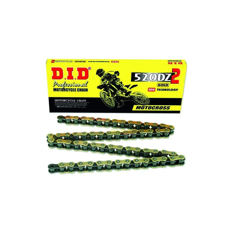 D.I.D 533211141 Chain Transmission, Gold/Black