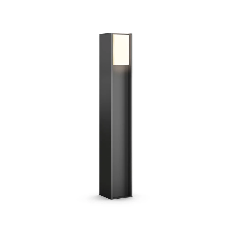 Philips Hue Turaco Path Light - Anthracite Outdoor Warm White