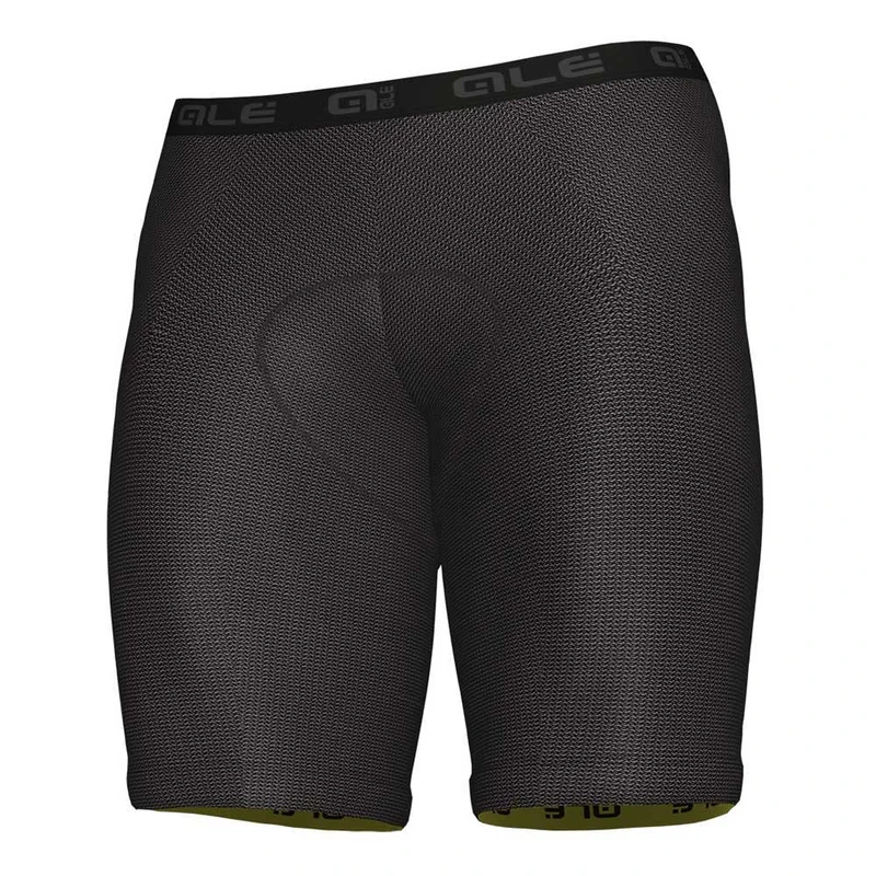 Alé Cycling Men's Off Road MTB Enduro Padded Liner Cycling Shorts, Black, XXL - Image 1