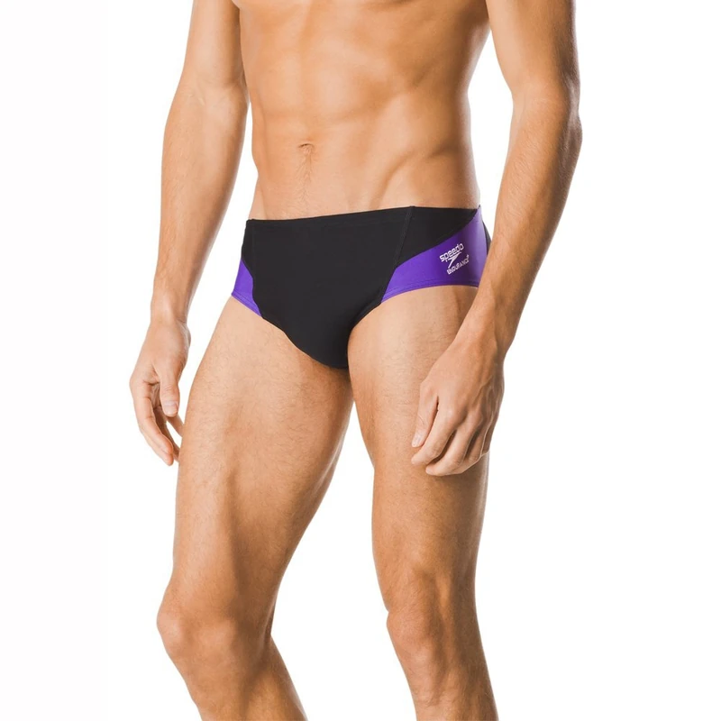 Speedo Men's Endurance+ Launch Splice Brief Swimsuit