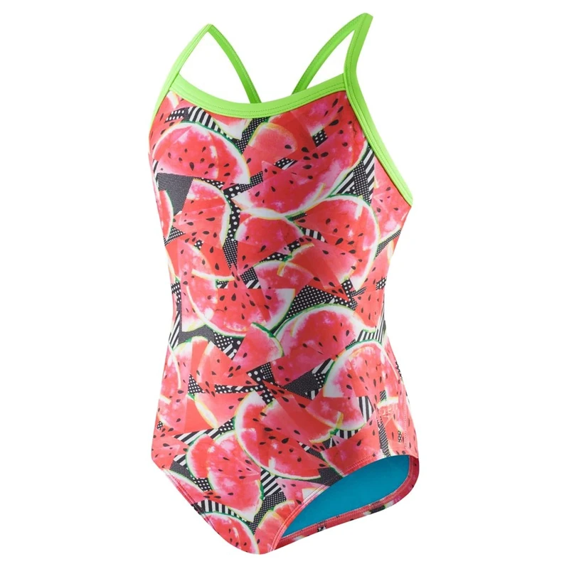 Speedo Flipturns Propel Back, Deep Coral, 26