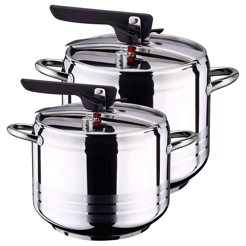 San Ignacio Dune Premium Pressure Cooker, Chrome