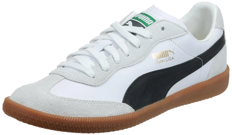 PUMA Men's Super Liga Og Sneaker White Black Team Gold, 7.5 UK - Image 1