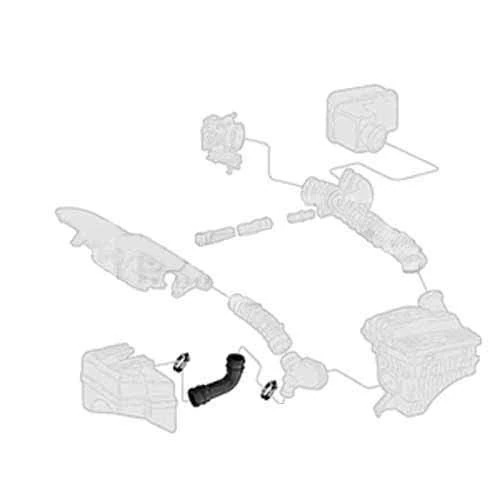 Borg & Beck BTH1467 Air Filter Hose To Fit Fiat Brava Bravo Marea 1 6 16V