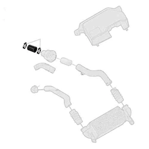 Borg & Beck BTH1585 Turbo Hose To Fit Ford Focus 1 8D 98-05