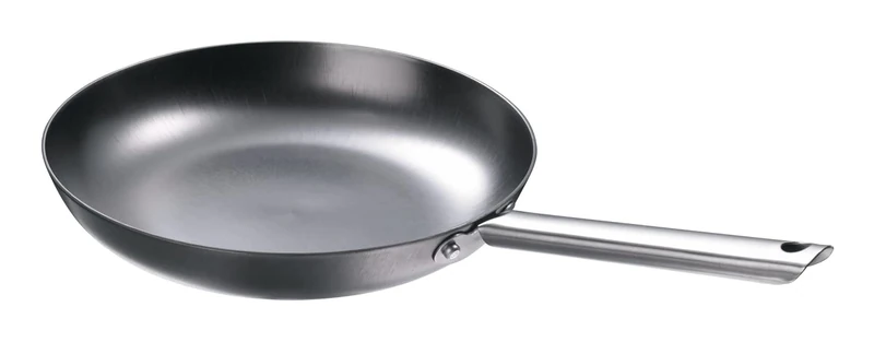 Schulte-Ufer Iron-Star 1450-28 i Frying Pan | Iron Pan | Uncoated | 28 cm | Approx. 2.6 L Silver