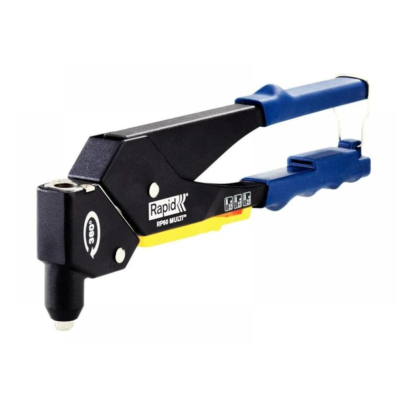 RAPID 5001128 RP60 Multi Hand Riveter with Case,Blue