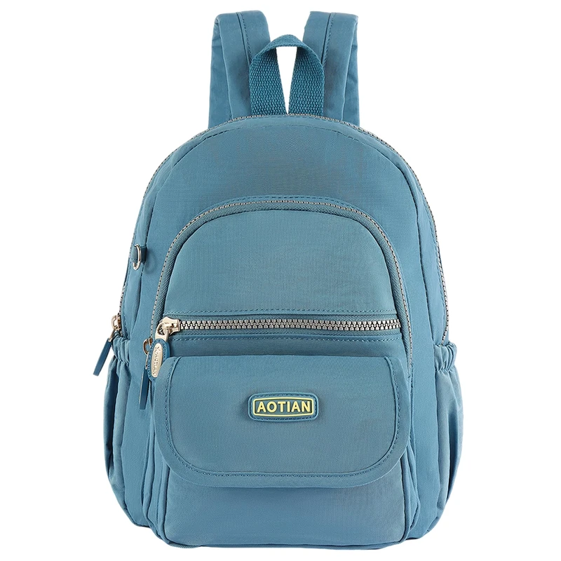 AOTIAN Nylon Lightweight Sturdy Little Casual Backpack 7 L Light Blue