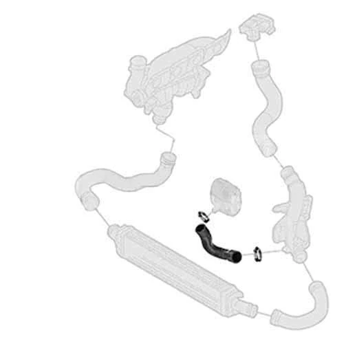 Borg & Beck BTH1449 Turbo Hose To Fit AUDI A4 A5 Q5