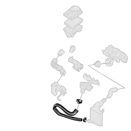 Borg & Beck BTH1442 Turbo Hose To Fit GM ASTRA H ZAFIRA B