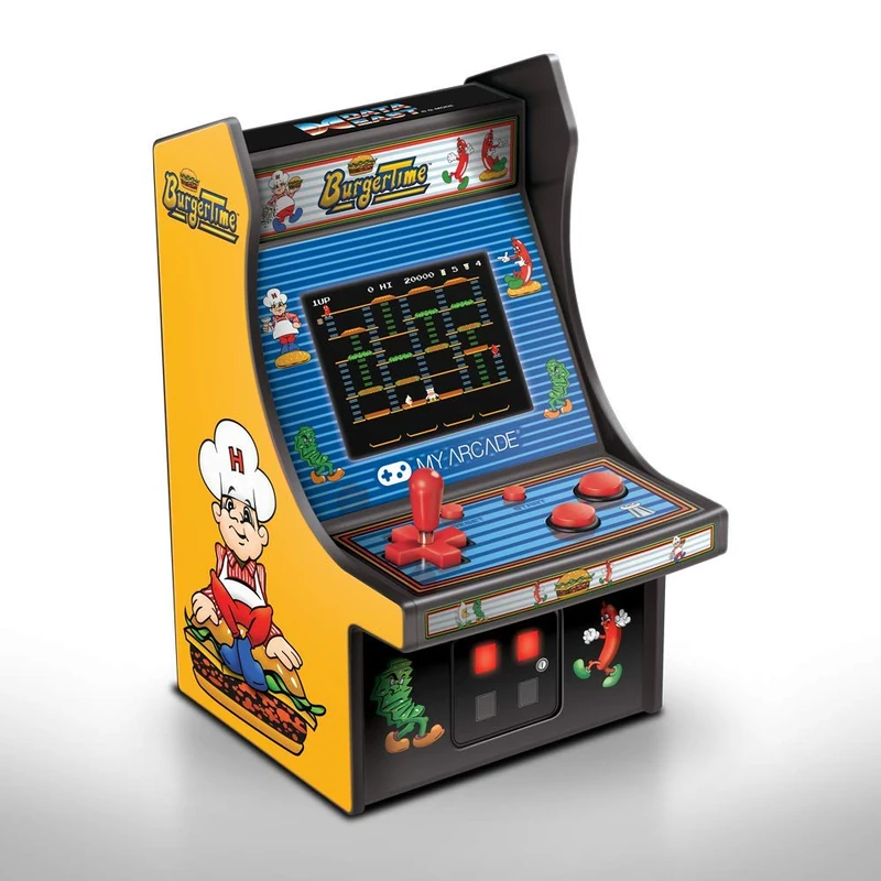 6" Collectible Retro Burgertime Micro Player (Electronic Games)