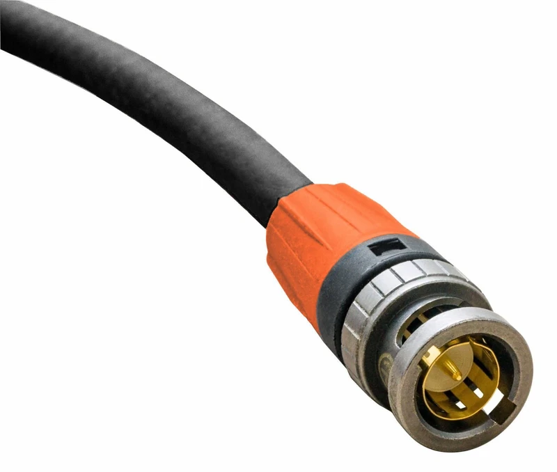New 12G Ultra HD 8K 4K HD SDI Digital Video Belden 4694R Neutrik NBNC75TU11X UHD Rear Twist BNC plugs, Hand made Cable