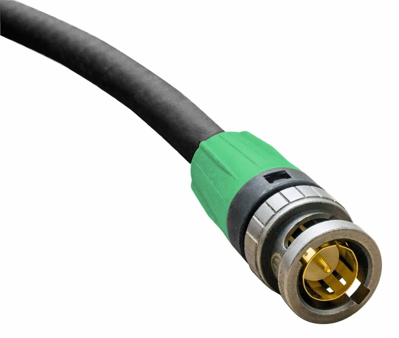 New 12G Ultra HD 8K 4K HD SDI Digital Video Belden 4694R Neutrik NBNC75TU11X UHD Rear Twist BNC plugs, Hand made Cable
