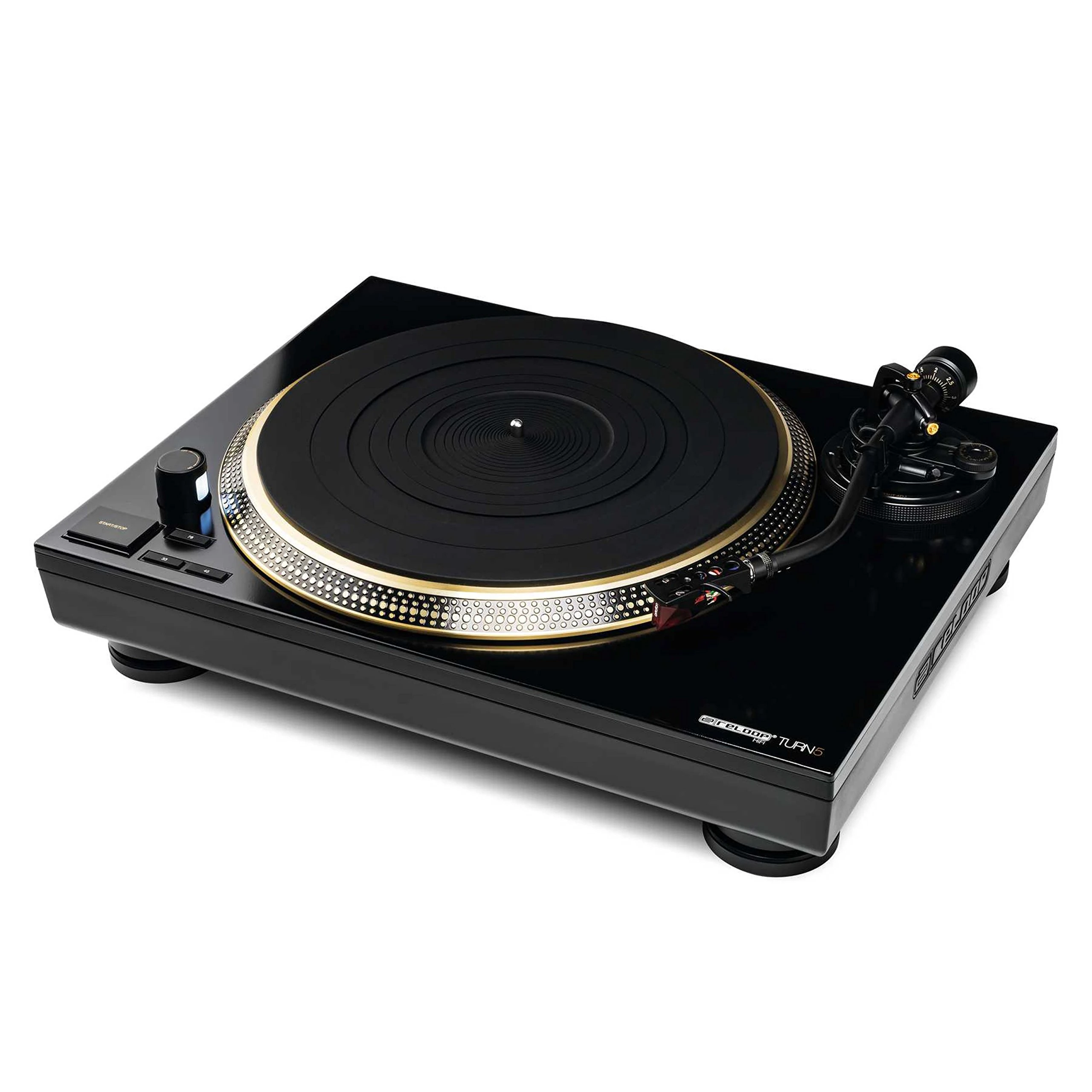 Reloop Turn 5 Hi-Torque Direct Drive HiFi Turntable with S-Shape Arm 238666
