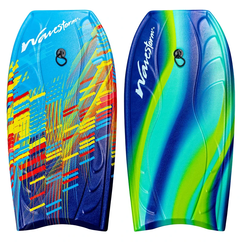 Wavestorm 40" Bodyboard 2-Pack, blue red and blue yellow - Image 1