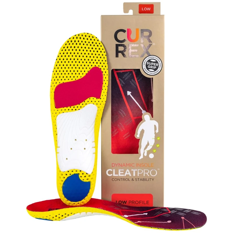 CURREX CleatPro Insole - Your new Dimension in Soccer. Dynamic Performance Insole for Soccer or Cleat Shoes
